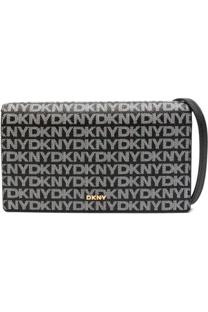 DKNY Bolso de mano con logo estampado