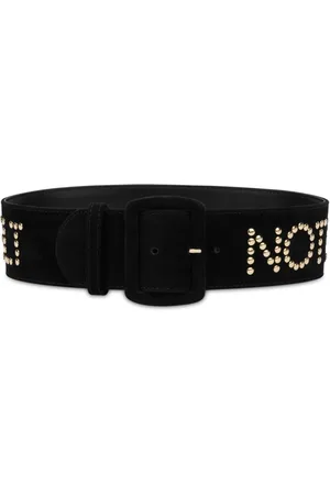 Moschino Cinturón con hebilla y apliques