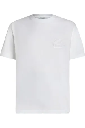 Etro Camiseta con logo bordado