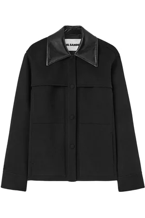Jil Sander Sobrecamisa con cuello italiano