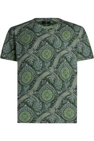 Etro Camiseta con estampado de cachemira