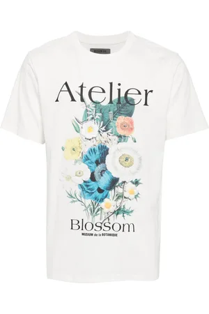 Musium Div. Camiseta con motivo floral