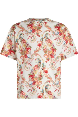 Etro Camiseta con estampado de cachemira
