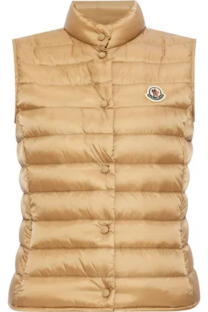 Moncler Chaleco acolchado con parche del logo