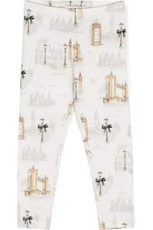 MONNALISA Leggins con estampado gráfico