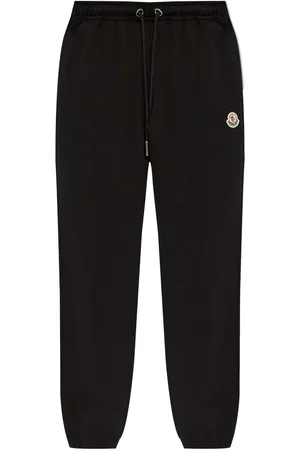 Moncler Pantalones de chándal con parche del logo