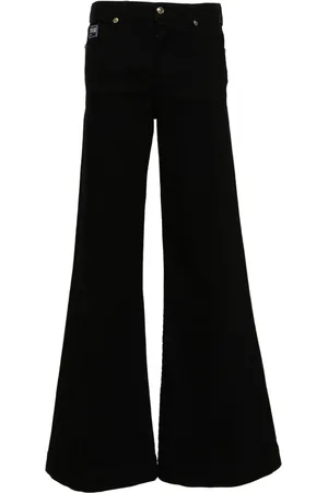 VERSACE Vaqueros anchos de talle alto