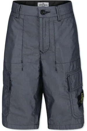 Stone Island Bermudas con parche Compass