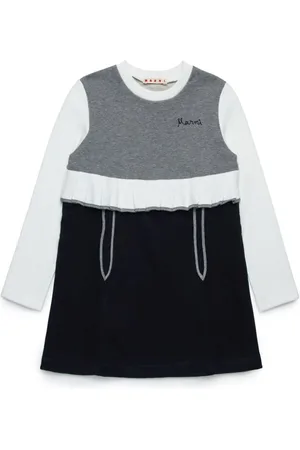 Marni Vestido con diseño patchwork