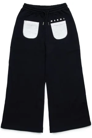 Marni Pantalones de chándal con detalle metalizado
