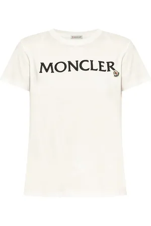 Moncler Camiseta con logo bordado
