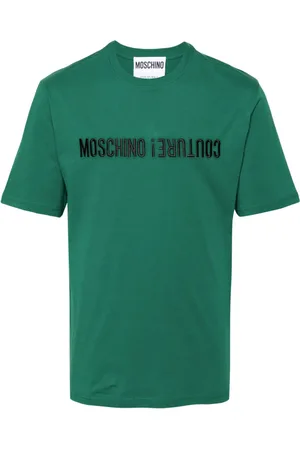 Moschino Camiseta con logo bordado