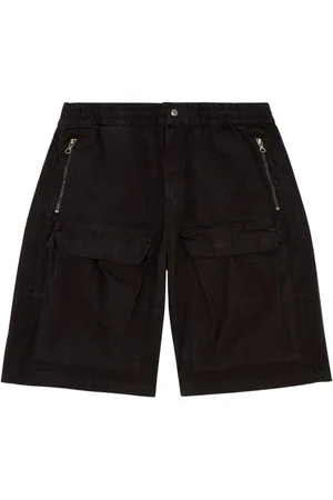 Diesel Bermudas cargo P-Beeck de talle medio