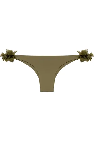LA REVECHE Bragas de bikini Rasha con apliques florales