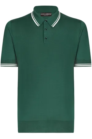 Dolce & Gabbana Polo con borde a rayas
