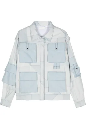 FAITH CONNEXION Chaqueta vaquera con paneles