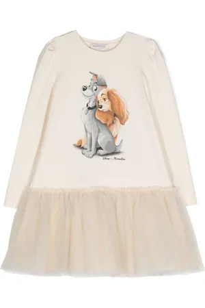 MONNALISA Vestido acampanado con estampado gráfico de x Disney