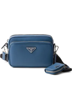 Prada Bolso de hombro de piel saffiano