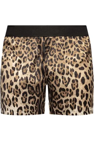 Dolce & Gabbana Bóxer con motivo de leopardo