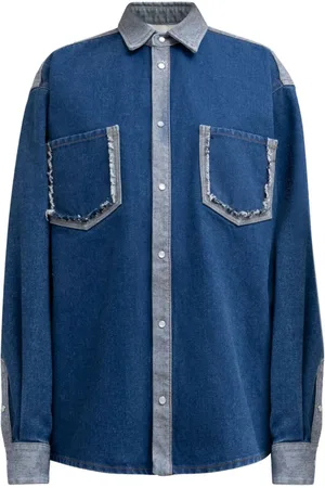 Marni Camisa con parche vaquero