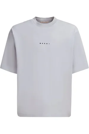 Marni Camiseta con logo estampado