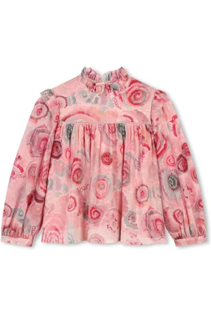 Chloé Blusa con estampado floral