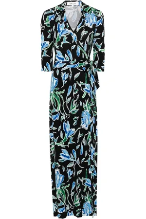 Diane von Furstenberg Vestido con diseño cruzado