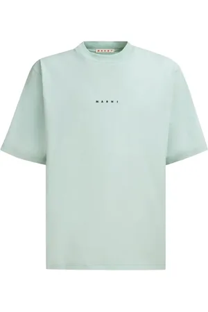 Marni Camiseta con logo estampado