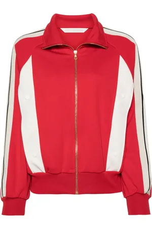 Palm Angels Chaqueta de chándal con detalle de rayas