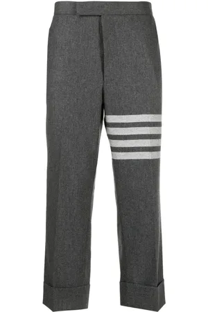 Thom Browne Pantalones de vestir de talle bajo