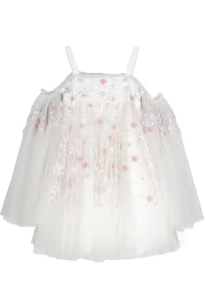 Maison Ava Vestido de tul bordado