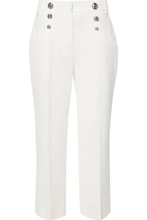 Liu Jo Pantalones de vestir de talle medio