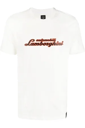 AUTOMOBILI LAMBORGHINI Camiseta con logo estampado
