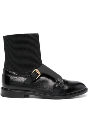 Moschino Botines con detalle de hebillas