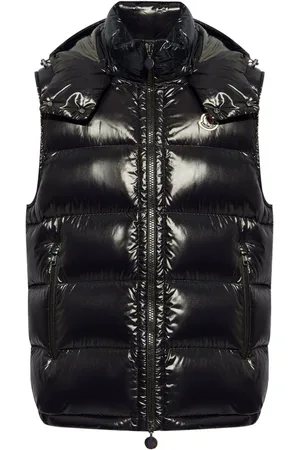 Moncler Chaleco acolchado con efecto brillante