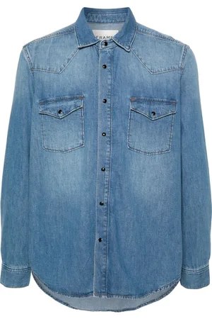 Frame Camisa vaquera estilo western