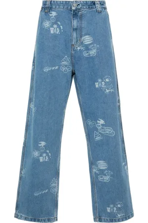 Carhartt Vaqueros Stamp tapered con estampado gráfico