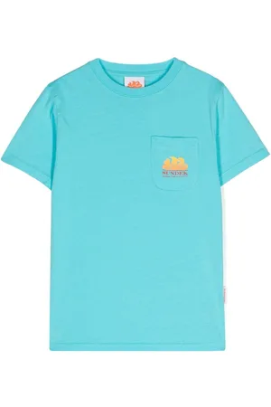 Sundek Camiseta New Herbe con logo estampado