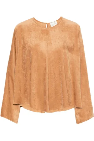 FORTE FORTE Blusa con cuello redondo