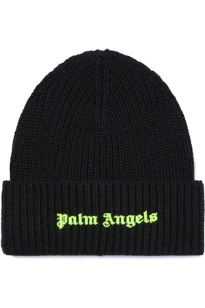 Palm Angels Gorro con logo bordado