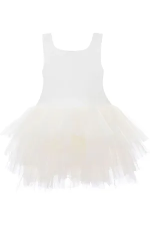Mimi Tutu Vestido con cuello cuadrado