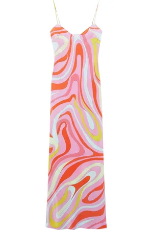 Puccini Vestido con estampado Marmo