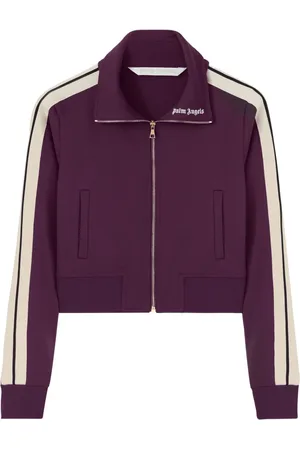 Palm Angels Chaqueta corta con logo bordado