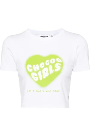 Chocoolate Camiseta corta con estampado gráfico