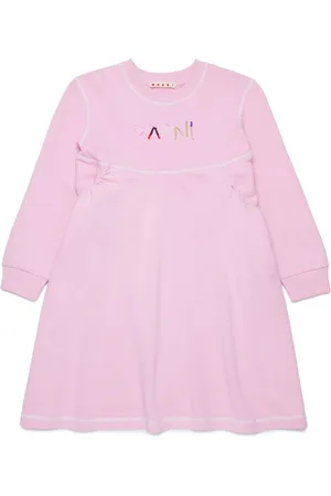 Marni Vestido con logo y cuentas