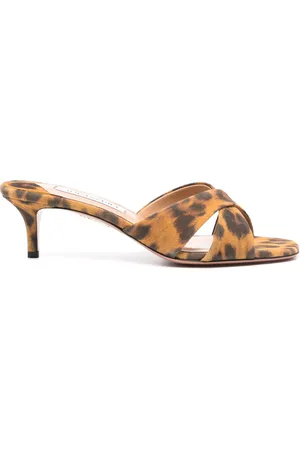 Aquazzura Sandalias Divine con tacón de 50 mm