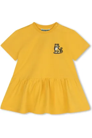 Kenzo Vestido con aplique Tigre