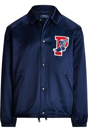 Ralph Lauren Chaqueta bomber con aplique del logo