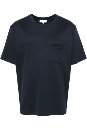 LARDINI Camiseta con bolsillo de parche