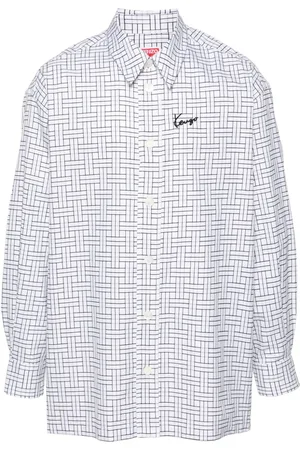 Kenzo Camisa con logo bordado